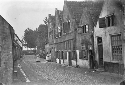 127616 Gezicht in de Broeckerstraat te Oudewater, uit het noordoosten.